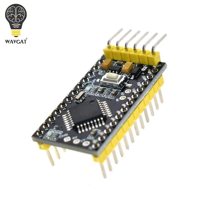 WAVGAT Pro Mini ATMEGA328P 328 мини ATMEGA328 5V 16MHz для arduino Nano Микро контрольная плата