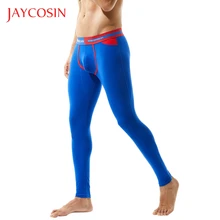 JAYCOSIN хлопковые дышащие Спортивные Леггинсы, мужские зимние теплые кальсоны, нижнее белье, штаны, высококачественные материалы, повседневные