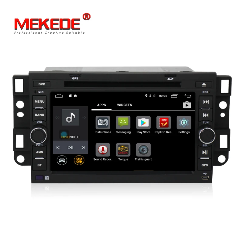 Koop 7 inch 2din android 7.1 quad core speciale voor Chevrolet Aveo Epica Captiva Spark Optra Tosca Kalos Matiz Radio GPS met 4G wifi