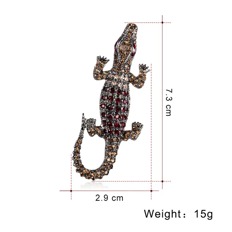 Черная эмаль Ежик Кузнечик крокодил Броши с птицами булавка Детское пальто для сумки, бейджи модные украшения милые животные унисекс использование