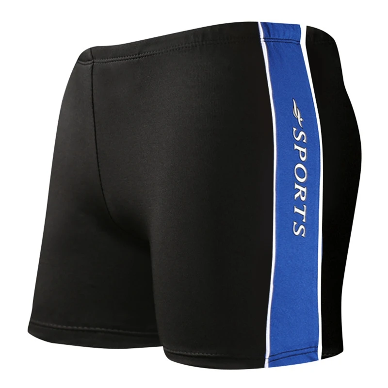 

Swimming Trunks Men Drawstring Quick Drying Loose Short Pants Swimwear Hot Spring Swimsuit Plus Size