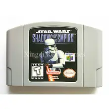 Nintendo N64 Juego Star Wars Sombras del Imperio Cartucho de Consola de Videojuegos Tarjeta Idioma Inglés Versión EE. UU.