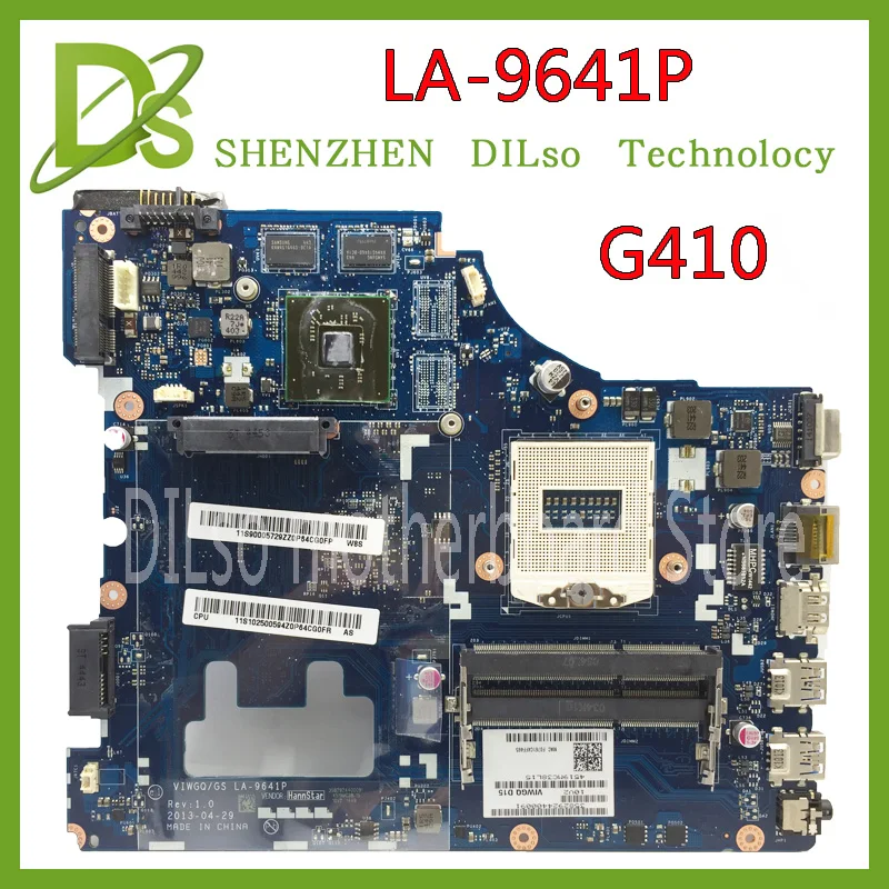 Ceny KEFU LA 9641P dla Lenovo G410 laptopa płyty głównej płyta główna w HM86 PGA947 LA 9641P test płyty głównej