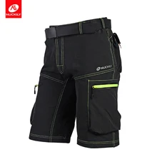 NUCKILY verano MTB Shorts deportes para hombre corta bicicleta equitación ocio ropa de ciclismo Running desgaste MK005