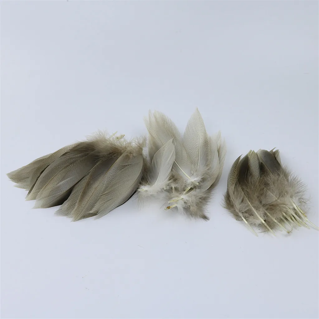 50pcs Wild Duck Mallard Natural Feathers for Craft Party Decoration 8-12cm