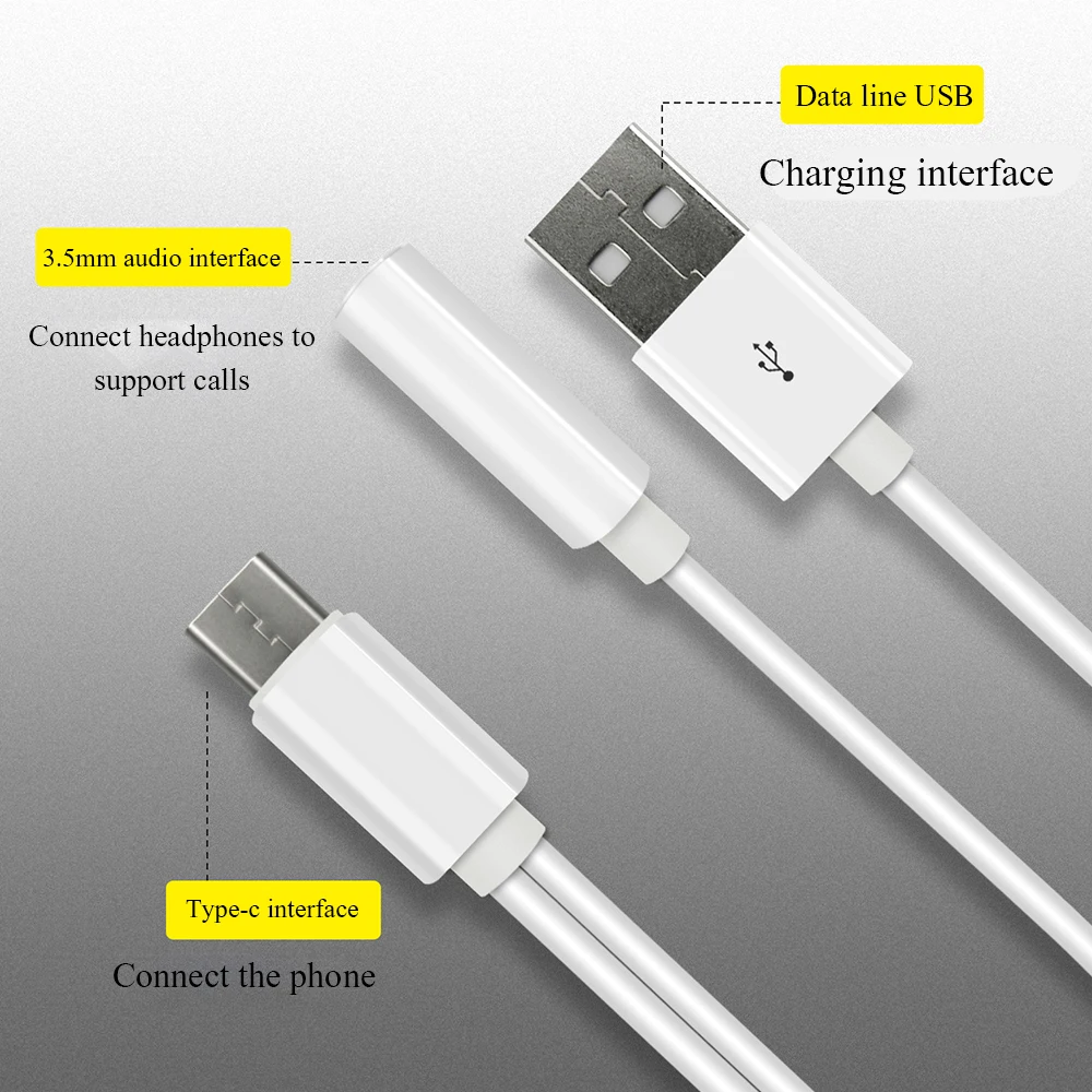 

USB Type C Cable Fast Charging Usb C Data Cord Charger For Samsung S10 S9 S8 Xiaomi Mi 8 A2 Redmi Note 7 Type-C Cable