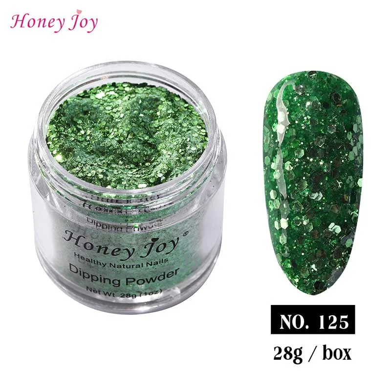 

18g/28g Rich Green Shine Glitter Hexagon Sequins Paillette Dip Powder Nails Dipping Nails Long-lasting Nails