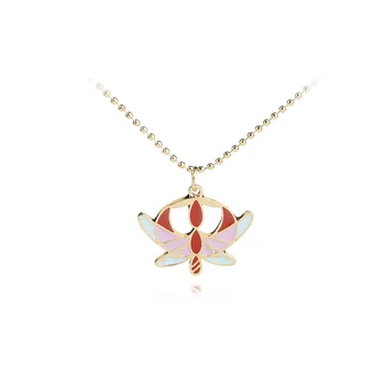 

Christmas Gifts Dragonfly Pendnat Necklace With Bead Chain For Girls/Boys Gifts 24pcs/lot