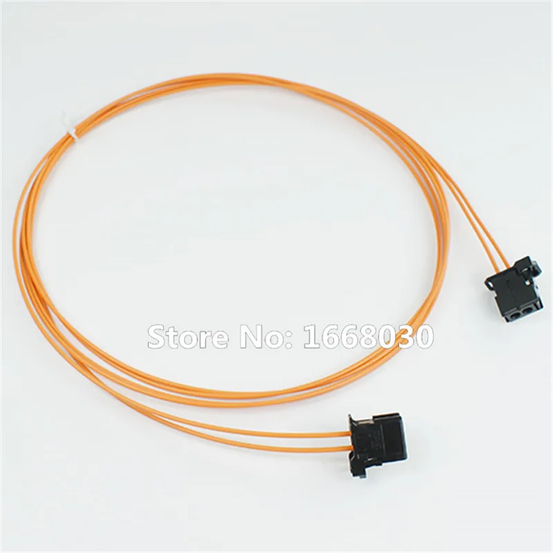 

MOST Fiber Optic Cable Connectors Male To Male For Audi BMW Benz 100CM