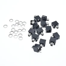 Разъем для гарнитуры PJ-301M 3,5 мм аудио и видео разъем измерения 90 градусов Полная медь термостойкость