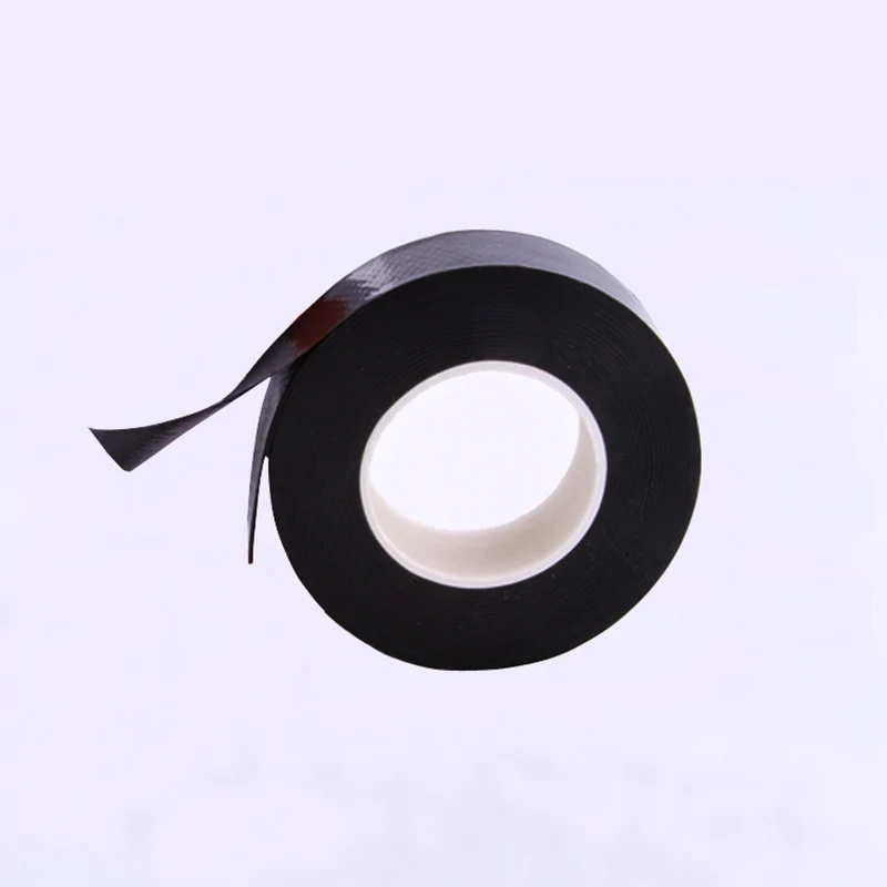 Black Rubber 21mm Width Self Adhesive High Voltage Insulation