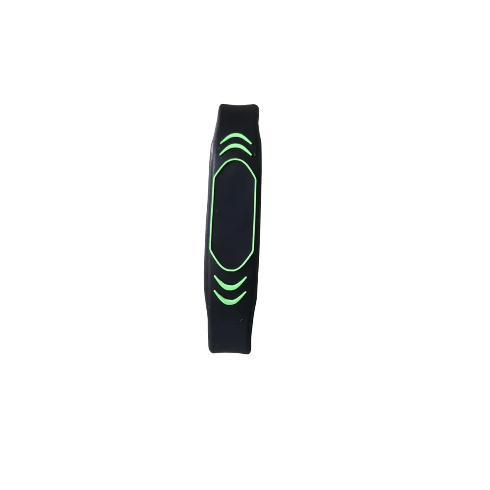 125khz rfid writable T5577 rewritable silicone black wristbands (pack of 2)