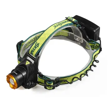 

SKYWOLFEYE LED Flashlight Torch 1500Lumen T6 LED Headlamp Light Flashlight Outdoor Fishing Camping Tool