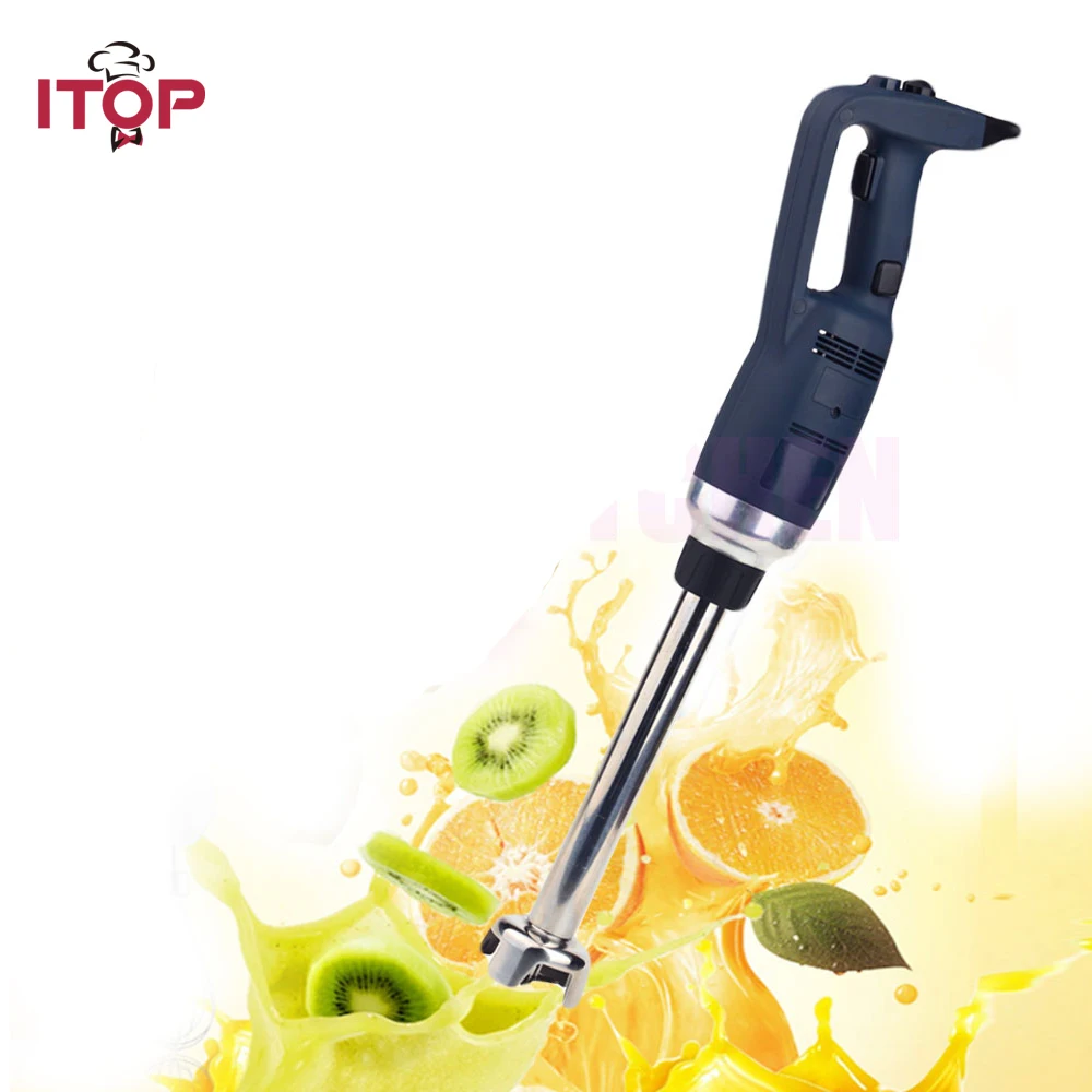 

ITOP Commercial Handheld Immersion Blender High Speed Heavy Duty Blender Machine Vegetable Fruit Food Mixers Tools 110V/220V