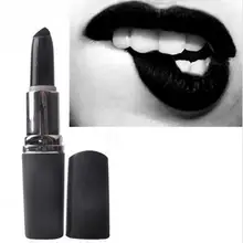 Novo vampiro batom à prova dwaterproof água preto companheiro legal sexy boate festa para vampiro batom compõem holloeen para homens