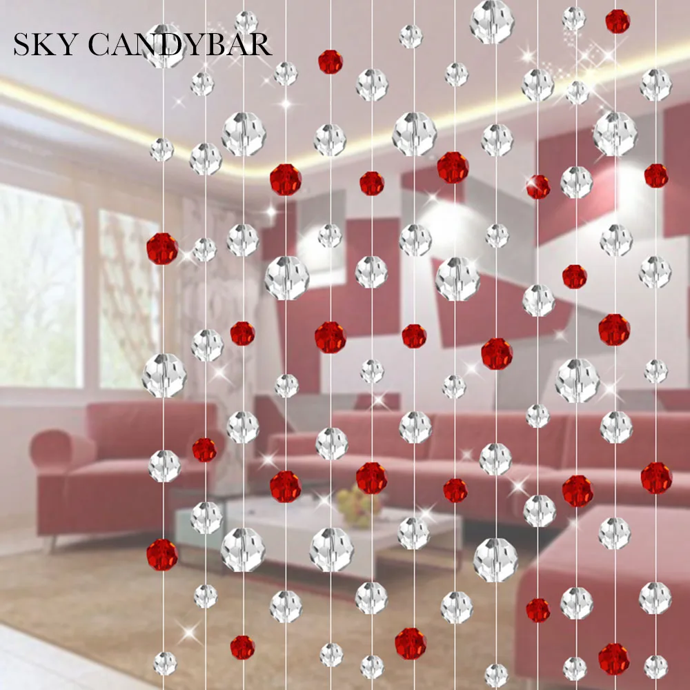SKY CANDYBAR 10 meters Crystal bead curtain For living room partition