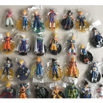 

12-14cm Send By Random Kinds Anime Dragon Ball Z Super Soul X Soul Son Goku Trunks Black Goku PVC Figures Model Toys