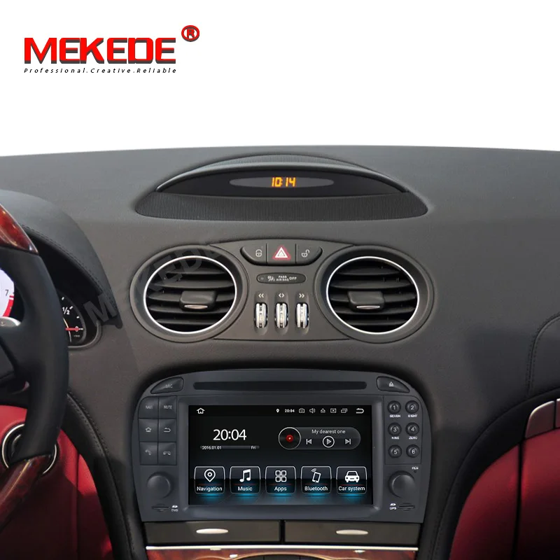 Discount Mekede android 9.0 Car GPS Navigation Car radio DVD player Headunit For Mercedes Benz SL R230 SL500 2001-2007 multimedia player 1 Discount Mekede android 9.0 Car GPS Navigation Car radio DVD player Headunit For Mercedes Benz SL R230 SL500 2001-2007 multimedia player 1