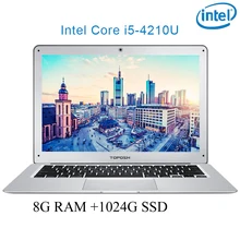 P7-06 8G RAM 1024G SSD i5 4210U 14 Untral-thin notebook Gaming laptop desktop computer"