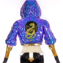Anime 2019 KDA Akali LOL Idol singer new skin kda akali cosplay costumes Akali Jacket Women Christmas costume ship by Dec.5th Anime 2019 KDA Akali LOL Idol singer new skin kda akali cosplay costumes Akali Jacket Women Christmas costume ship by Dec.5th