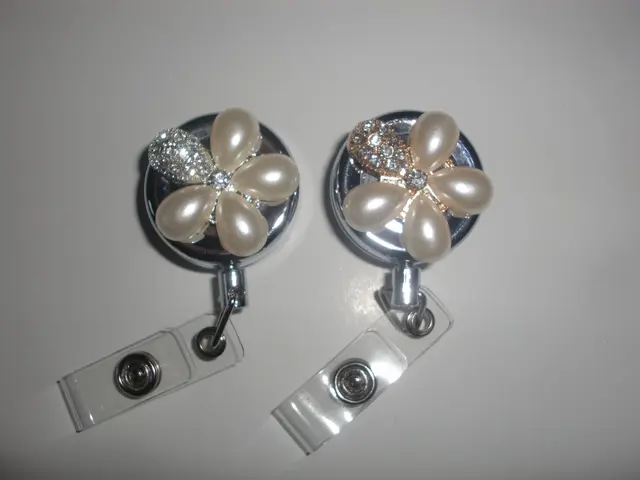 bling rhinestone flower decorated