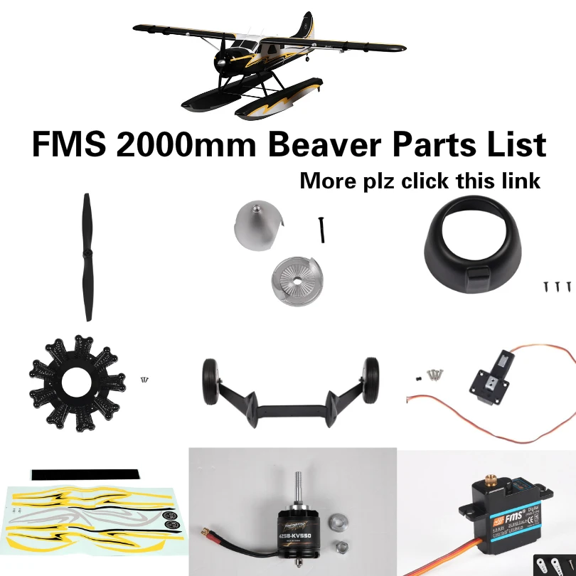 fms 2000mm dehavilland beaver v2