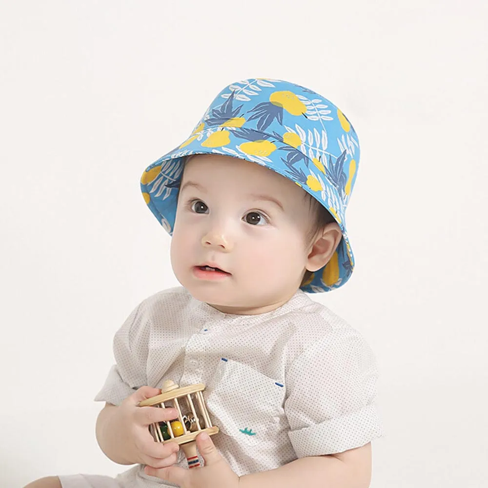 

Seaside Tour Baby Hats For Boys Girls Fashion Fruit Painted Print Toddler Kids Cap For Boy Girl Summer Cool Sun KIds Baby Hats