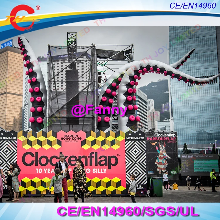 inflatable tentacles 8