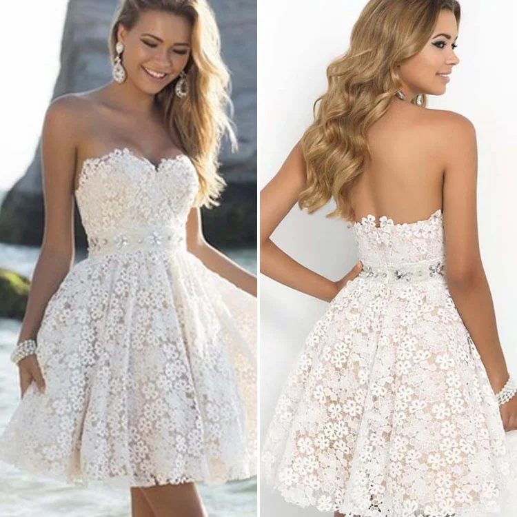 

Short Bridesmaid Dress 2020 New Elegant Wedding Party Dresses Backless Sexy Sweetheart Robe De Soiree Vestido Madrinh
