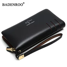 Сумка мужской клатч кошелек pu мужские кошельки двойная молния мужские заклепки сплошного цвета для кошелька модный длинный мужской телефон кошелек мужской клатч Сумки