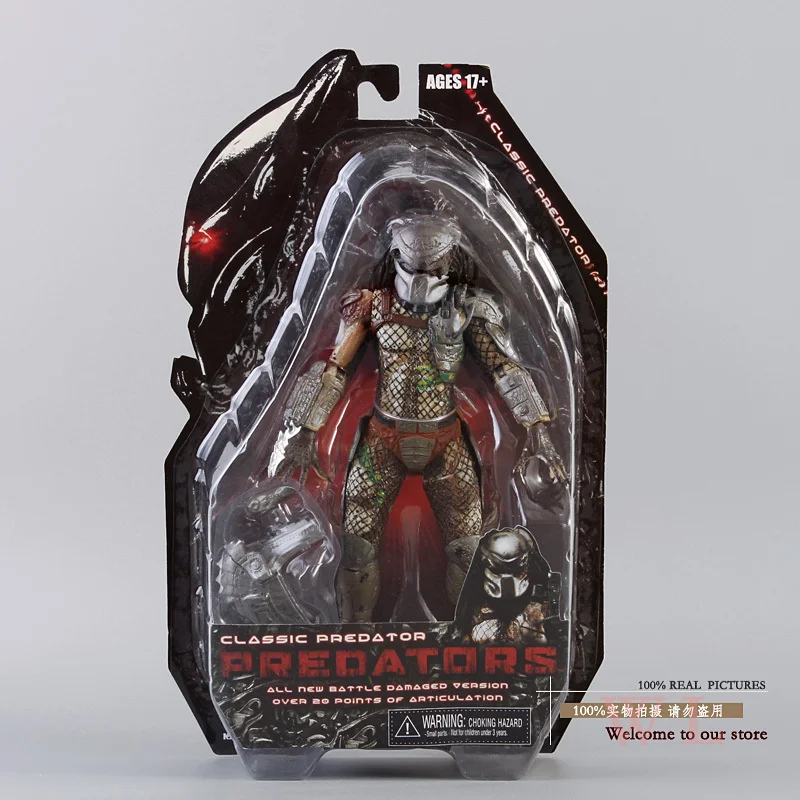 NECA City Hunter Predator Falconer Hunter 7/" Action Figure Predators Movie Doll