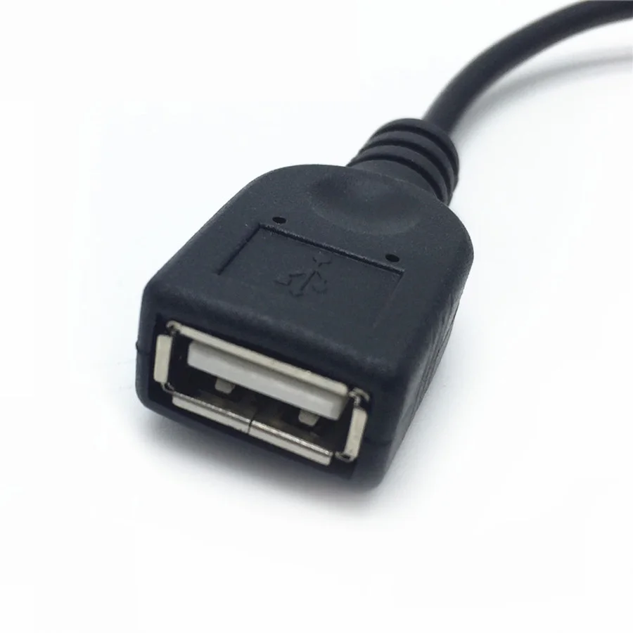 Conector USB 2,0 AF de 1 piezas a 4,0x1,7mm, conector Cable de alimentación cargador para cámara de red Sony, ect|female power connector|dc female connectorjack power connector - AliExpress