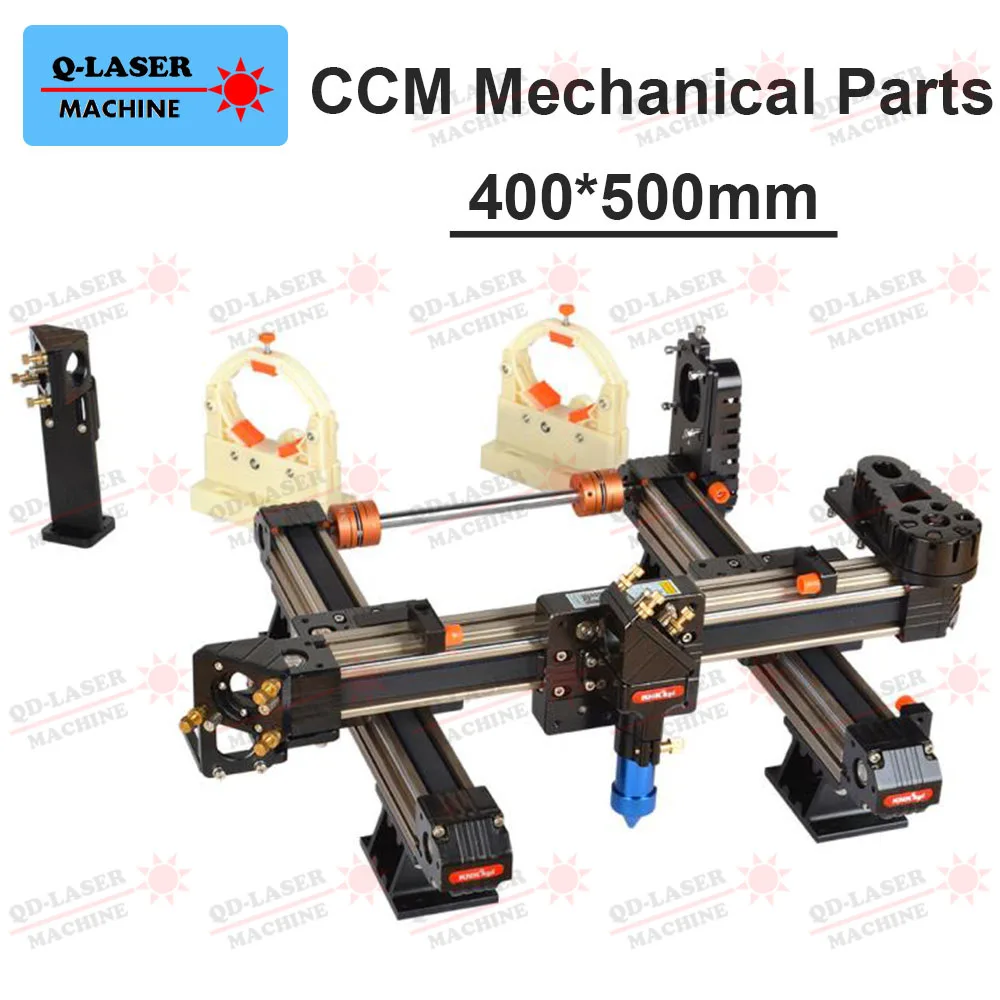 

CCM Laser Mechanical Parts Set 400mm*500mm Inner Sliding Rails Kits Spare Parts for DIY 4050 CO2 Laser Engraving Cutting Machine