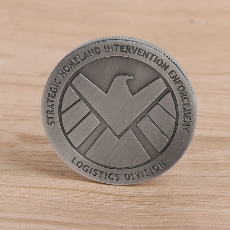 Commemorative Coin SHIELD Movie Collection Gifts Souvenir Crafts Art Bitcoin BTC