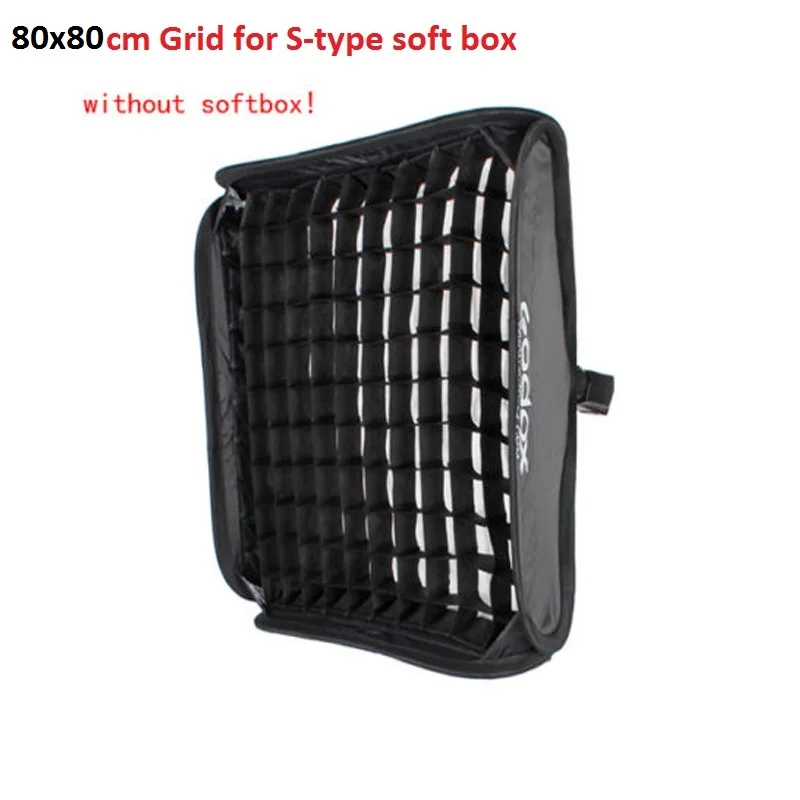 Сотовая сетка SUPON 80x80 см/32 &quotx 32&quot для студийной вспышки Speedlite S type (только 80*80 см)| |