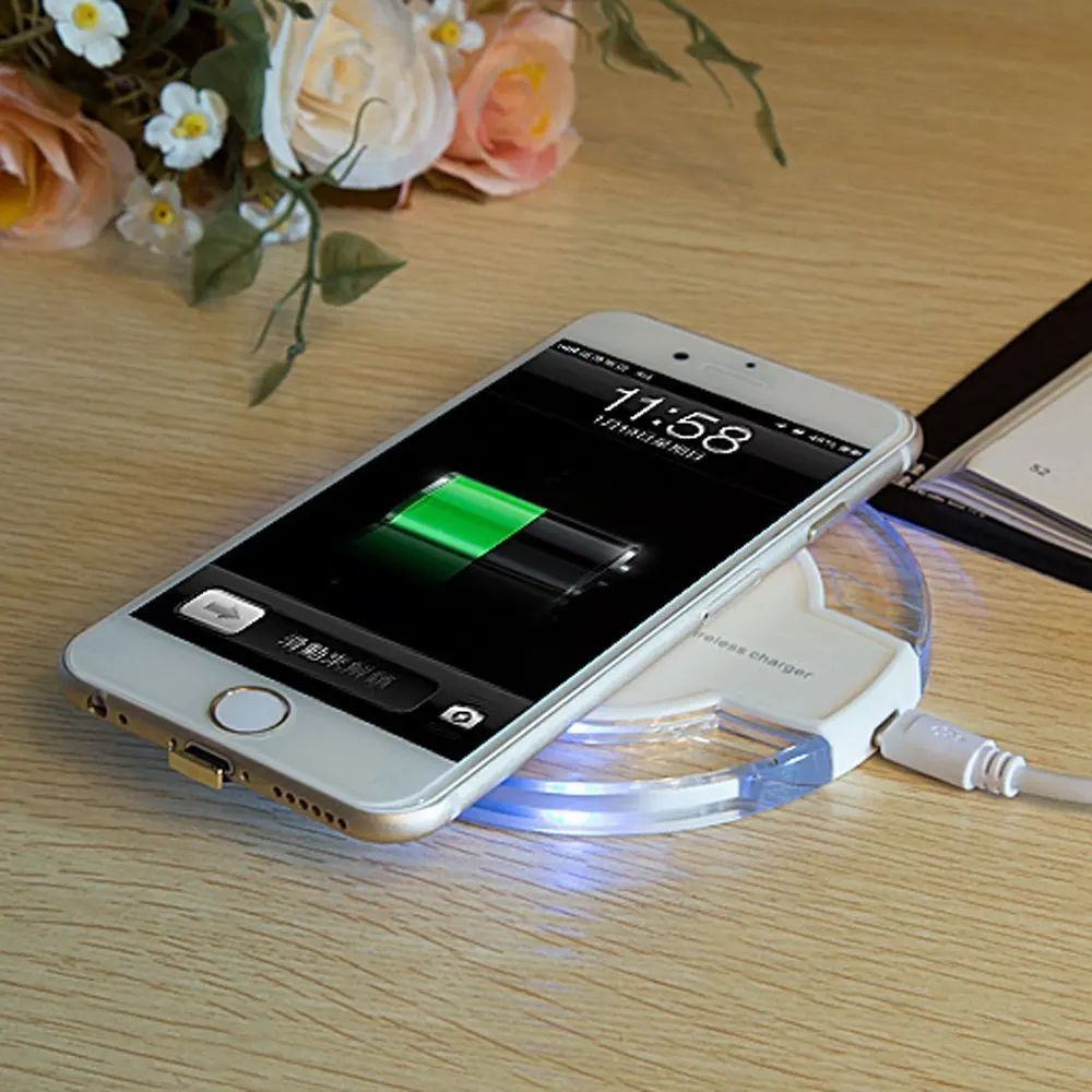 Беспроводное зарядное устройство Antye для iPhone 5 5S включая и чехол телефона Qi