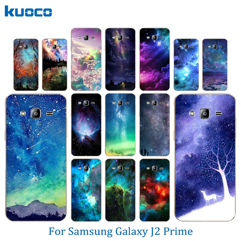 5 0 дюйма для Samsung Galaxy J2 Prime силиконовый чехол с рисунком звездного неба SM-G532F G532