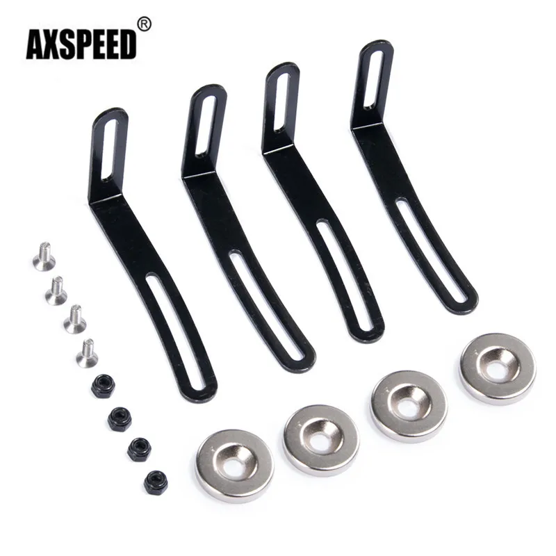 1 pair Stealth RC Car Body Post Mount for 1/10 RC Axial SCX10