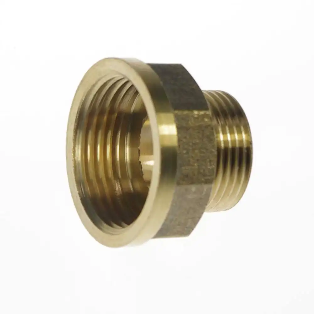 Латунь 1 &quotЖенский x 3/4&quot Мужской BSPP Соединительный переходник подшипника