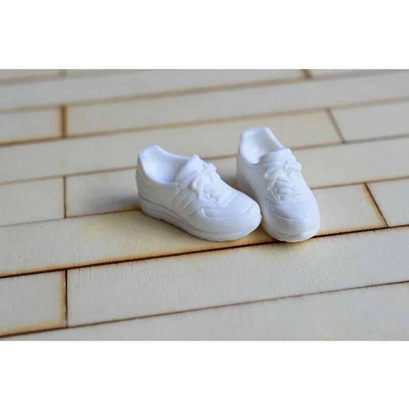 

1 Pair White Sport Shoes Icy Blyth Doll Shoes fit for Licca Azone 1/6 Doll's Accessories