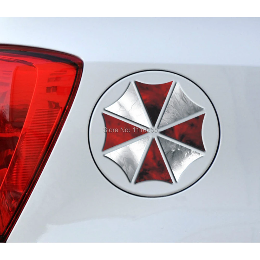 

Umbrella Car Stickers Car Reflective Decal Stickers car styling for Toyota Chevrolet cruze Volkswagen skoda Hyundai Kia Lada