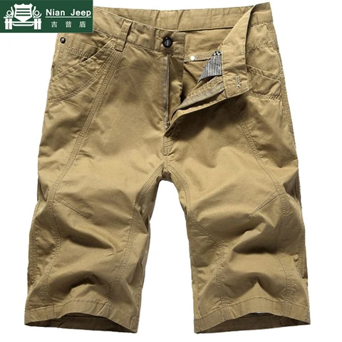 Fashion Summer Cargo Shorts Men Solid Military Mens Shorts Outwear Breathable Men Shorts Solid Sweatpants short homme size 29-44 Pakistan