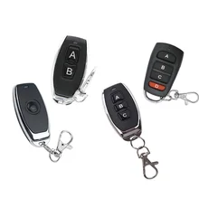Wireless remote control switch 1Key 2Key 3Key 4Key Garage Door EV1527 Learning Code dc 6V Universal Auto Car Alarm System 433MHz