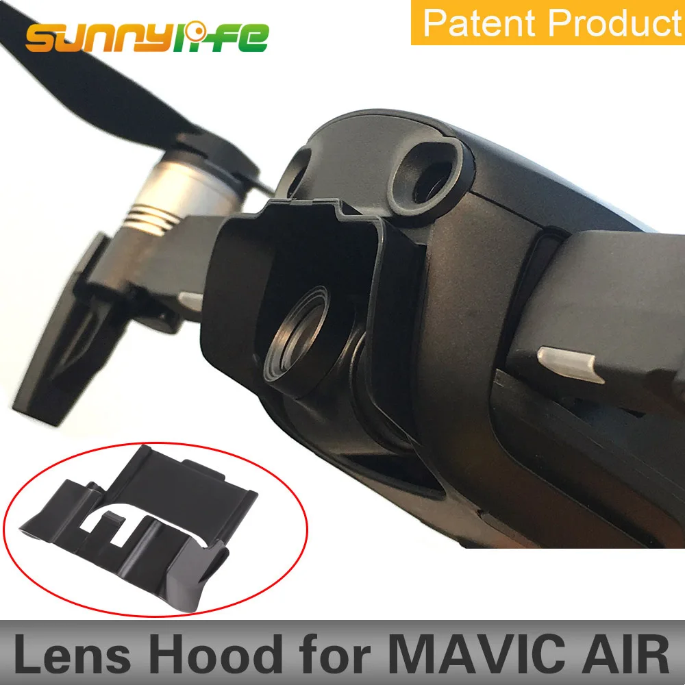 Бленда объектива для DJI Mavic Air Sun Shade блестящий щит Gimbal Shade камера Mavic Air Lens защита для камеры анти-вспышка солнцезащитный козырек