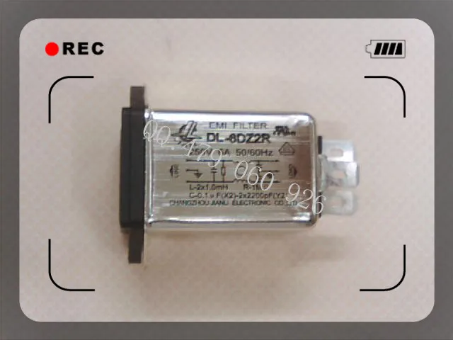 

[ZOB] Jianli EMI power filter DL-6DZ2R --10PCS/LOT