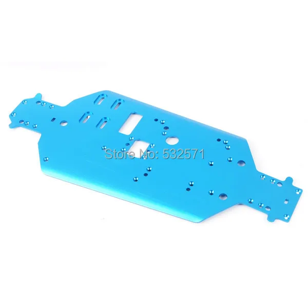 

HSP 06056 HSP Original Parts Spare Parts For 1/10 R/C Model Car Blue Aluminum Metal Chassis 06056
