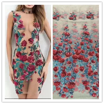 

best quality Jolin-1.529 embroidered African Tulle Lace Fabric African French Lace Fabric with embroidery
