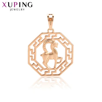 

Xuping Luxury Animals Shape Series Necklace Pendants Gold-color Fashion Jewelry Wholesale Christmas Gifts 33878