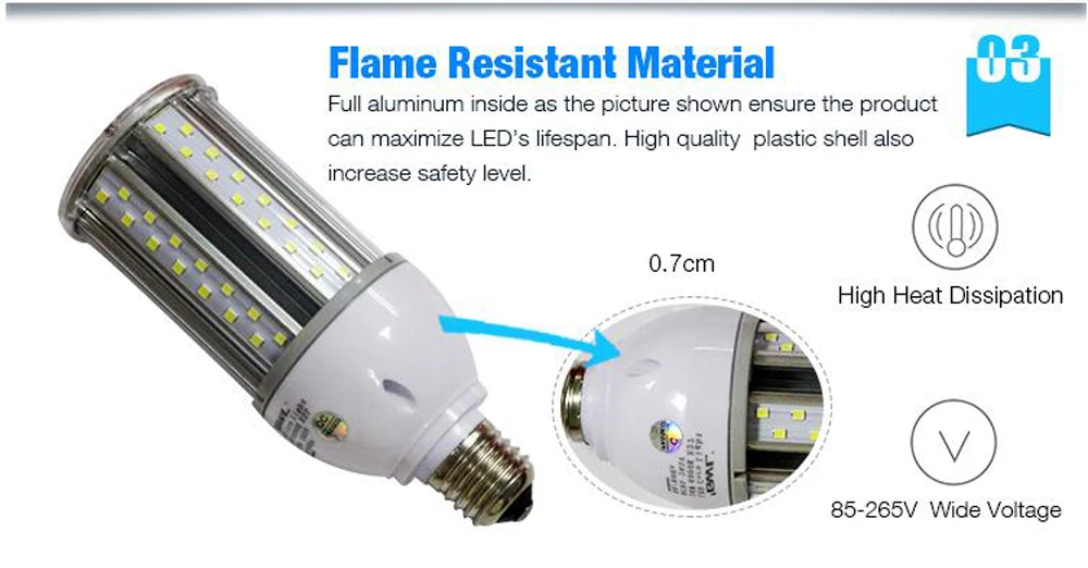 12 шт./лот E27 E40 Светодиодный лампочки кукурузы 12 w 16 w 20 w 24 w SMD2835 мачта уличного освещения светодиодный лампы светодиодный открытый сад лампы