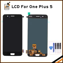 LCD For Oneplus 5 Oneplus5 A5000 LCD Display Touch Screen Mobile Phone LCD Digitizer Assembly Replacement Parts With Tools